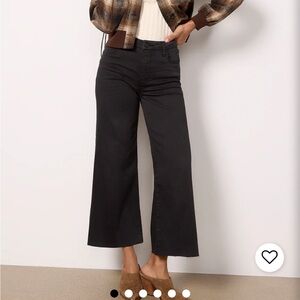 Kut from the Kloth Meg fab ab wide leg black size 4